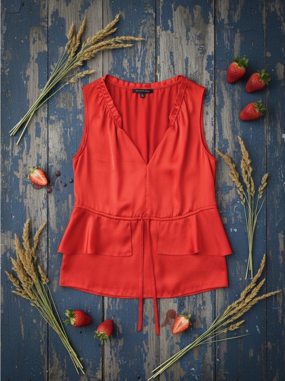 Cynthia Steffe red top
